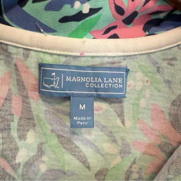 Masters MAGNOLIA LANE Collection Sleeveless Golf Polo M Medium Women’s Floral - Picture 4 of 7